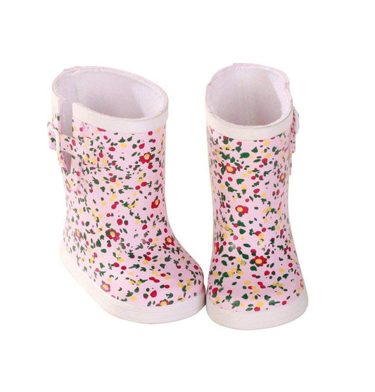 Götz Puppen Gummistiefel geblümt