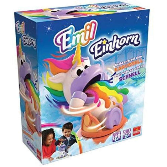 Goliath Toys Emil Einhorn - Das rasante Actionspiel für kleine Einhornliebhaber