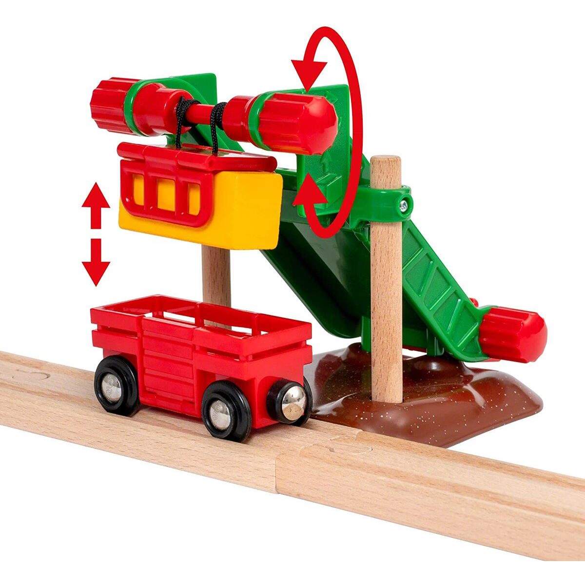 Groß. BRIO Bahn Bauernhof-Set