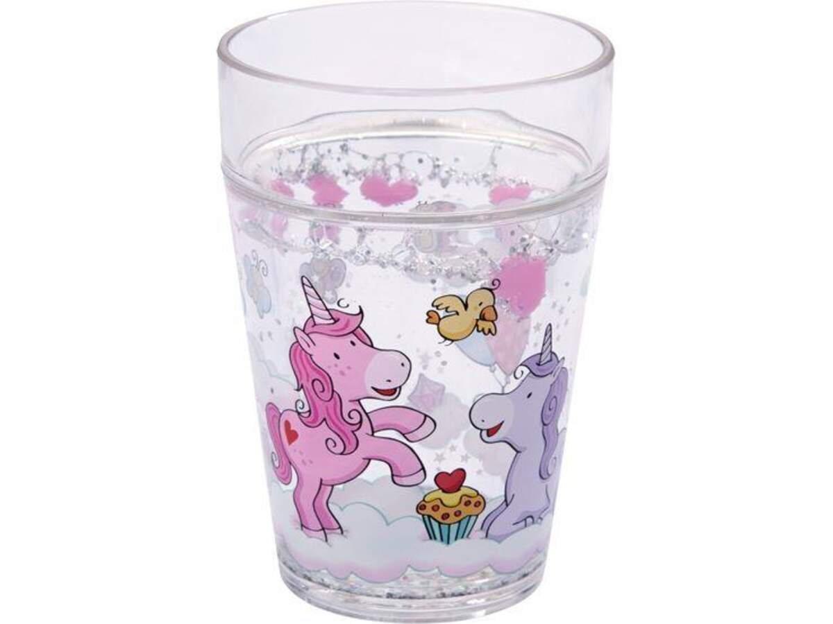 HABA 300468 Glitzerbecher Einhorn Glitzerglück