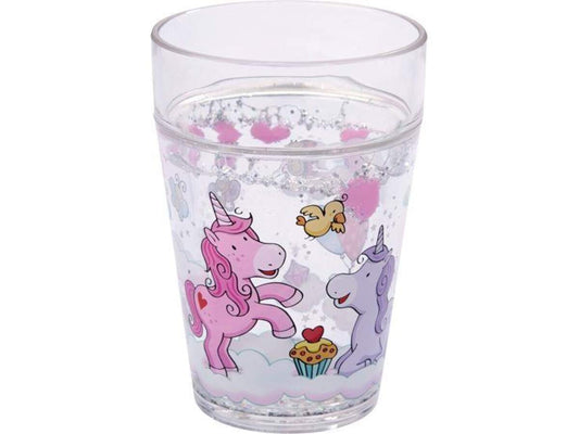 HABA 300468 Glitzerbecher Einhorn Glitzerglück