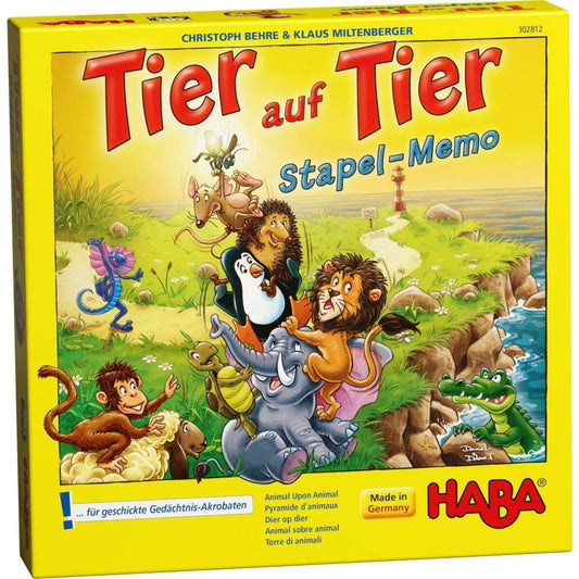 HABA 302812 Tier auf Tier Stapelmemo