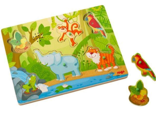 HABA 303181 Sound-Greifpuzzle Im Dschungel