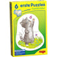 HABA 303309 6 erste Puzzles Tierkinder