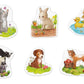 HABA 303309 6 erste Puzzles Tierkinder