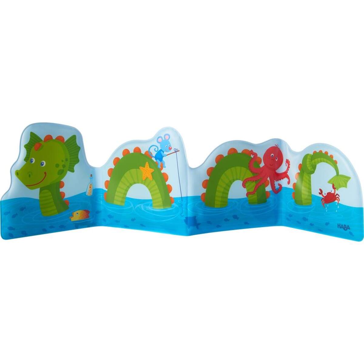 HABA 303604 Badebuch Wasserdrache Fridolin