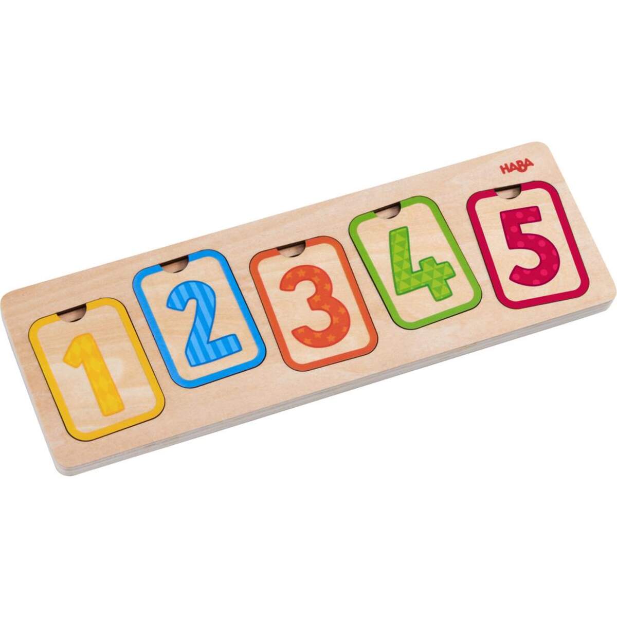 HABA 304587 Holzpuzzle Erste Zahlen