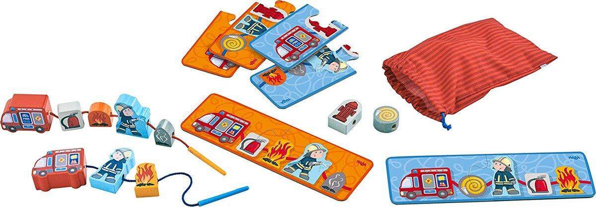 HABA 304652 Fädelspiel Feuerwehr
