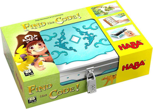 HABA 304839 Find the code! Pirateninsel, Rätselspiel mit Schatzkarten