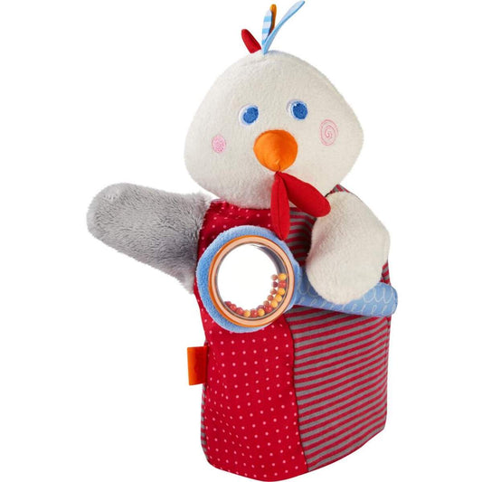 HABA 304927 Klang-Handpuppe HABA-Musikant Hahn