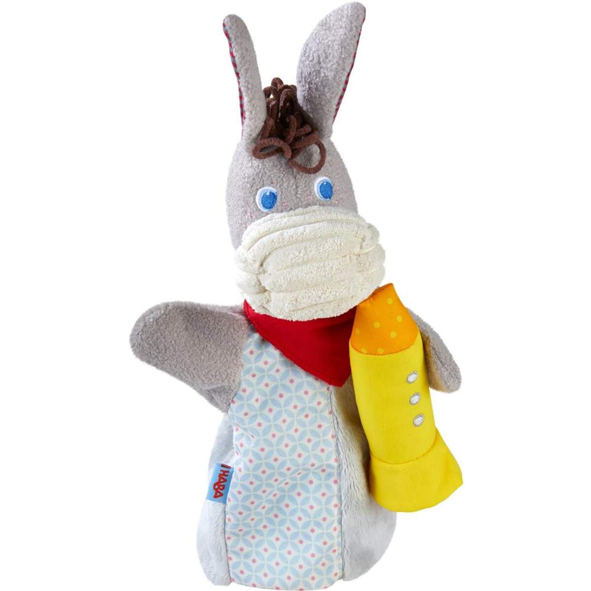HABA 304929 Klang-Handpuppe HABA-Musikant Esel