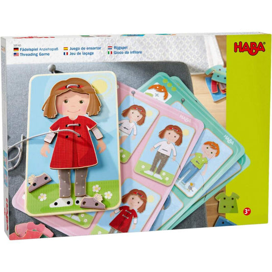 HABA 305165 Fädelspiel Anziehspaß