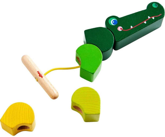 HABA 305226 Fädelspiel Kroko