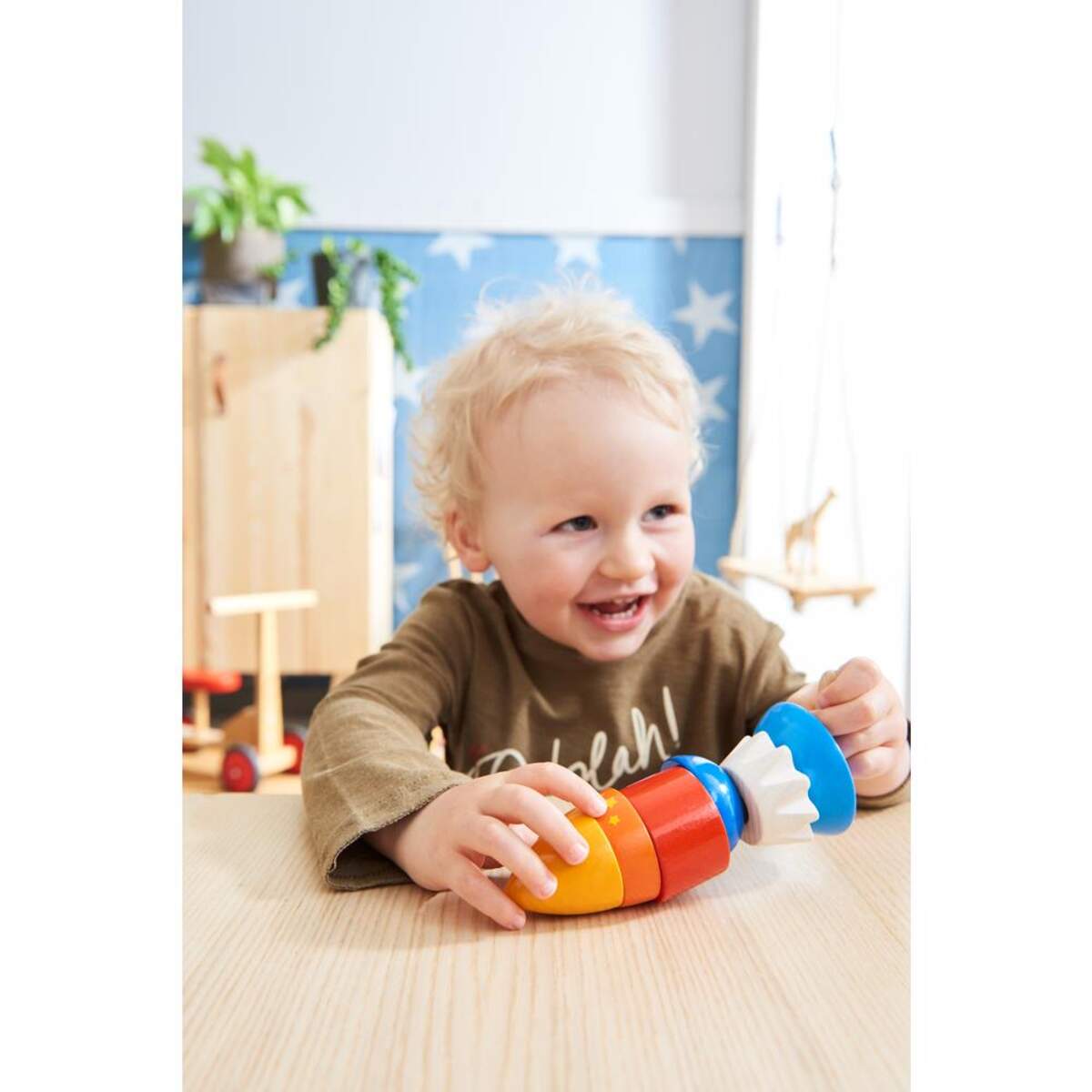 HABA 305228 Fädelspiel Rakete