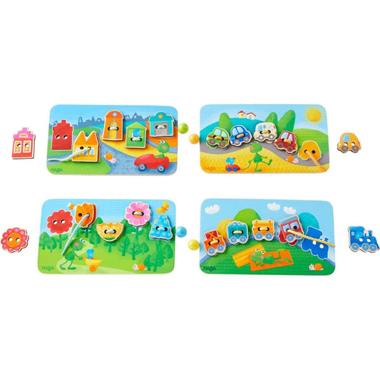 HABA 305229 Fädelspiel Frosch auf Tour