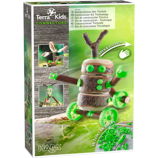 HABA 305342 Terra Kids Connectors Konstruktions-Set Technik