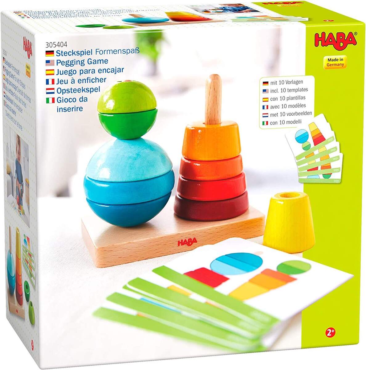 HABA 305404 Steckspiel Formenspaß