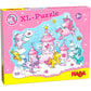 HABA 305467 Puzzle Einhorn Glitzerglück: Wolkenpuzzelei
