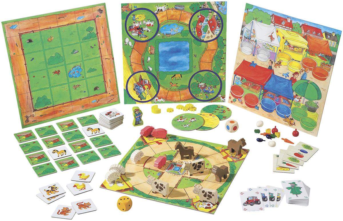 HABA 4278 Spiel Mein erster Spieleschatz Die große Spielesammlung