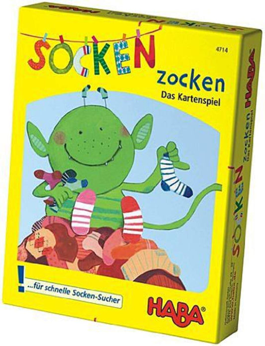 HABA 4714 Kartenspiel Socken zocken