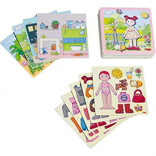 HABA 7392 Magnetspiel Anziehpuppe Lilli