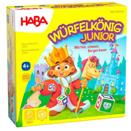 HABA Kinderspiel Würfelkönig Junior, Würfelspiel