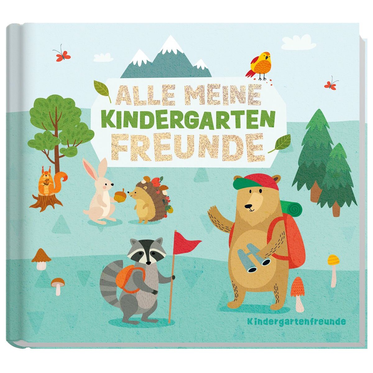 Häfft Verlag Freundebuch Kindergarten, 1 Stück, 8-fach sortiert