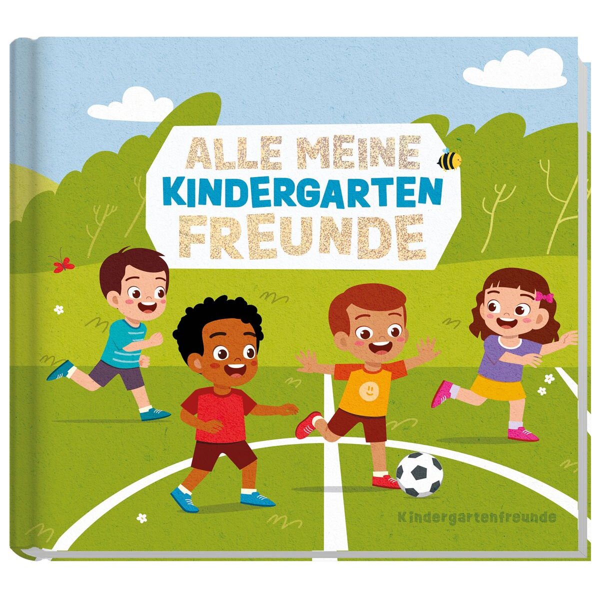 Häfft Verlag Freundebuch Kindergarten, 1 Stück, 8-fach sortiert