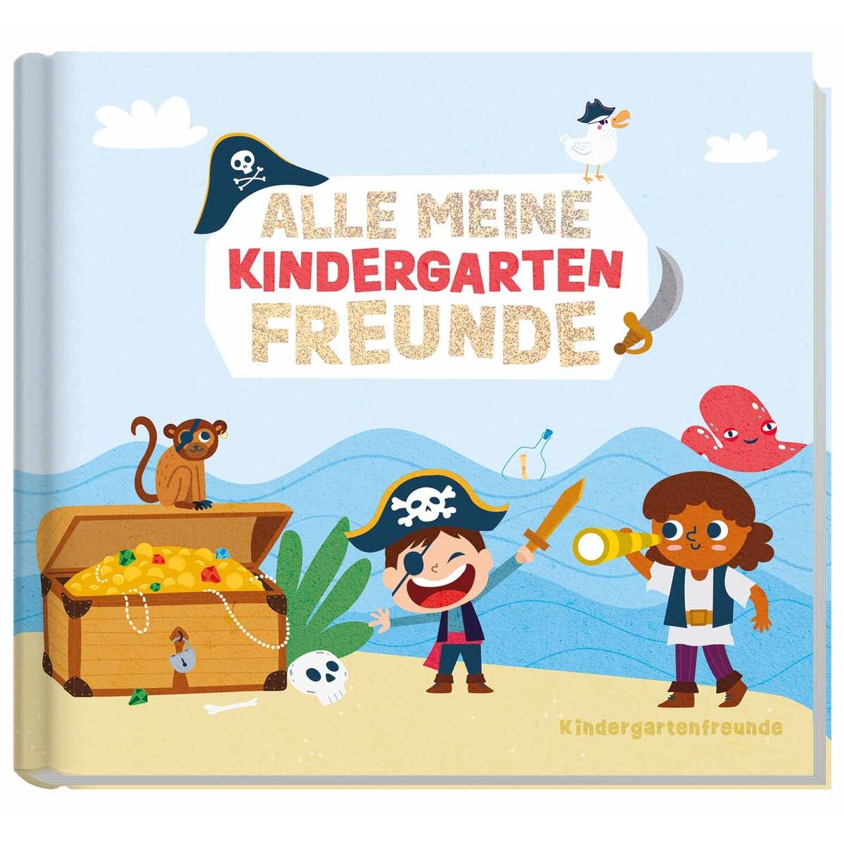 Häfft Verlag Freundebuch Kindergarten, 1 Stück, 8-fach sortiert