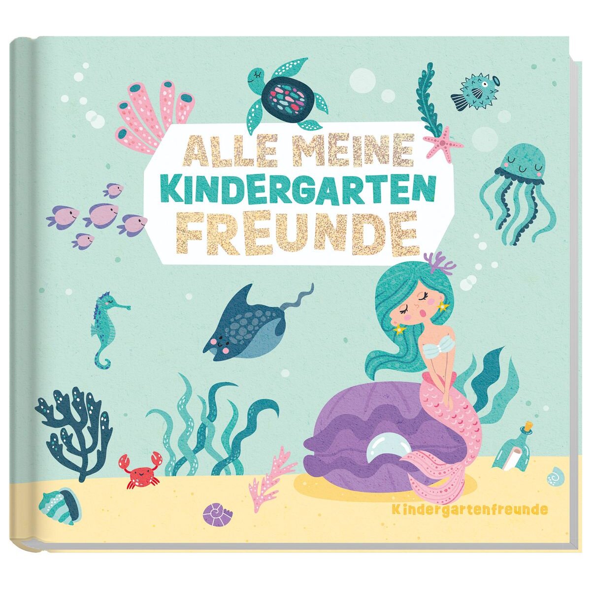 Häfft Verlag Freundebuch Kindergarten, 1 Stück, 8-fach sortiert