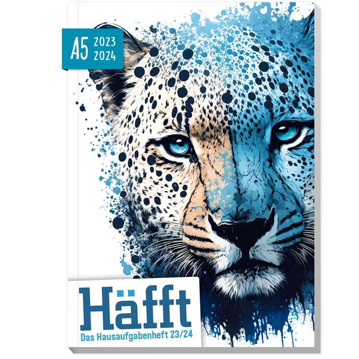 Häfft Verlag Häfft – Das Hausaufgabenheft! 23/24  A5, 1 Stück, 4-fach sortiert