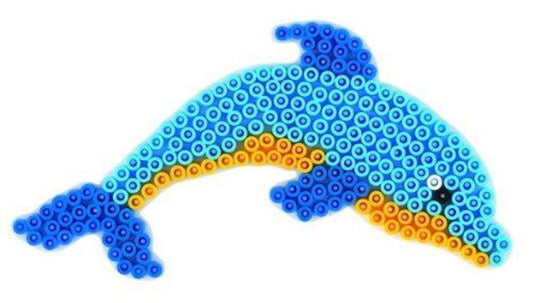 Hama Bügelperlen Platte Delfin