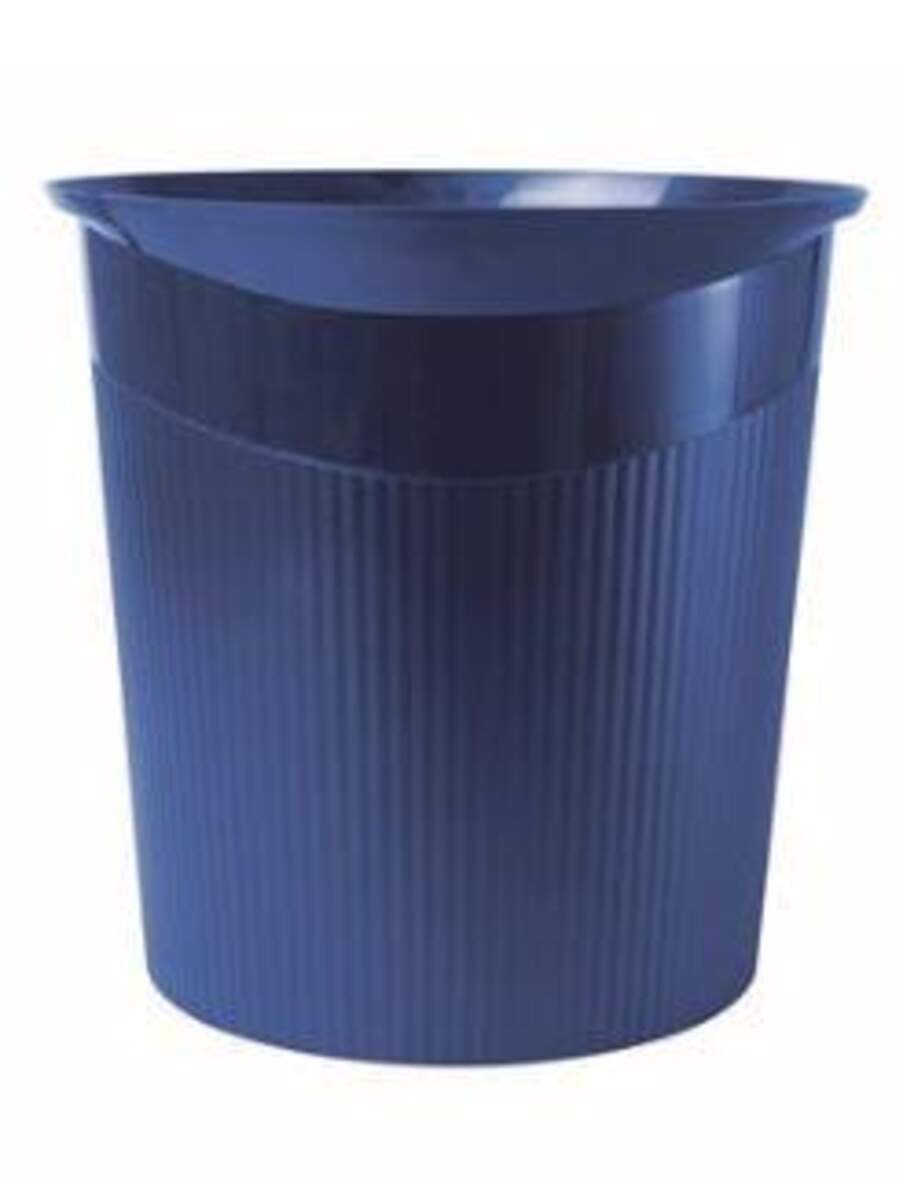 HAN Papierkorb LOOP 13 Liter, rund, blau