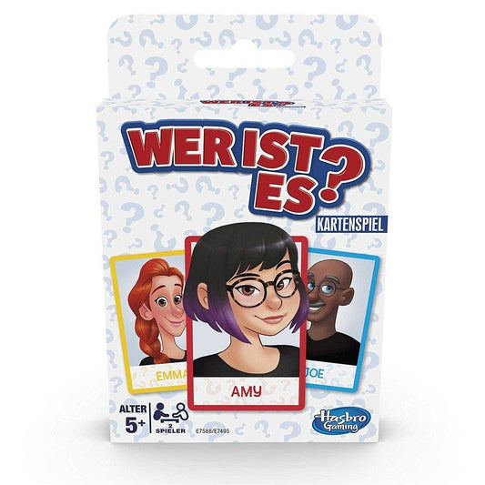 Hasbro Wer ist es? Kartenspiel