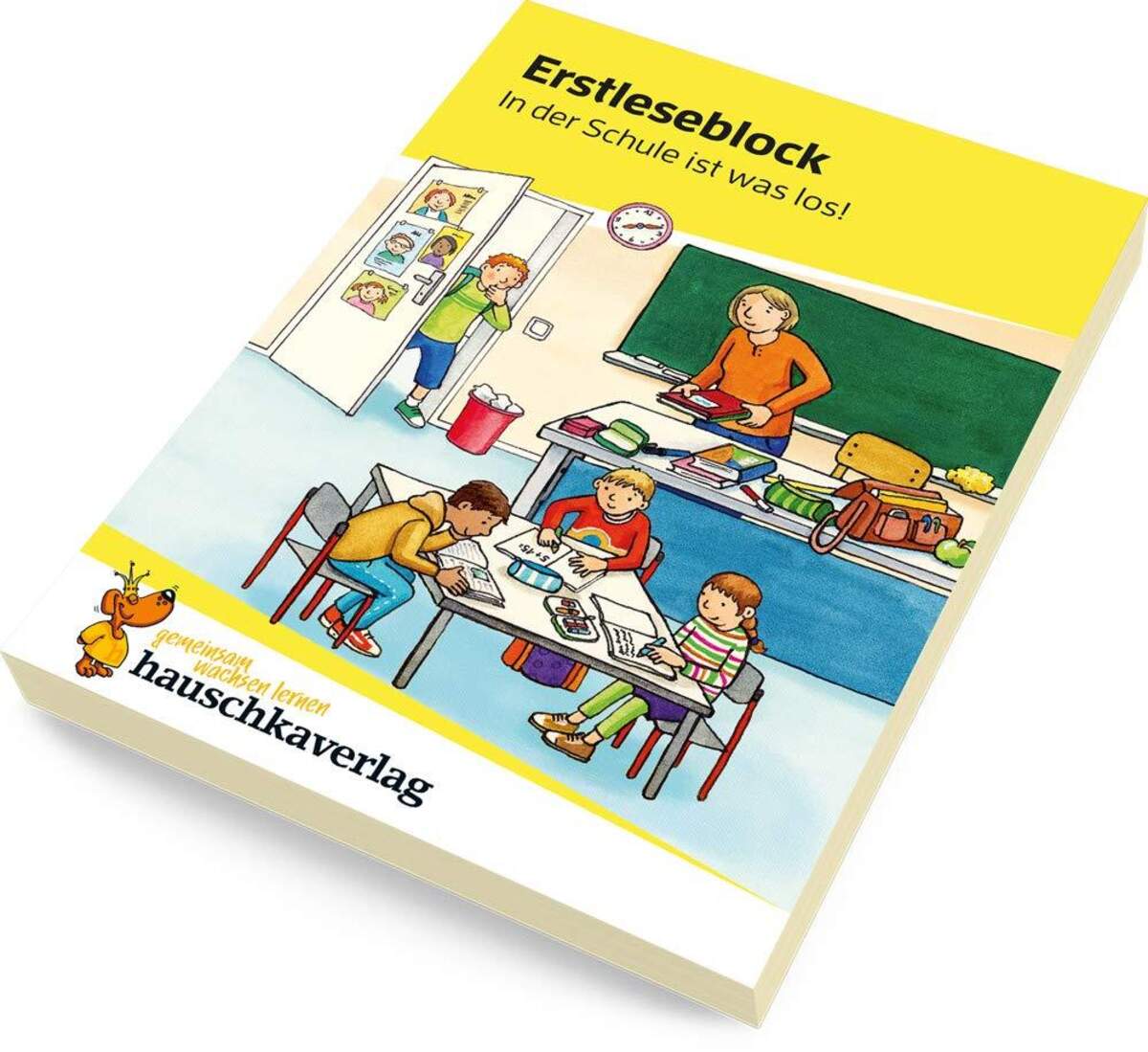 Hauschka Verlag Erstleseblock - In der Schule ist was los!, A5-Block