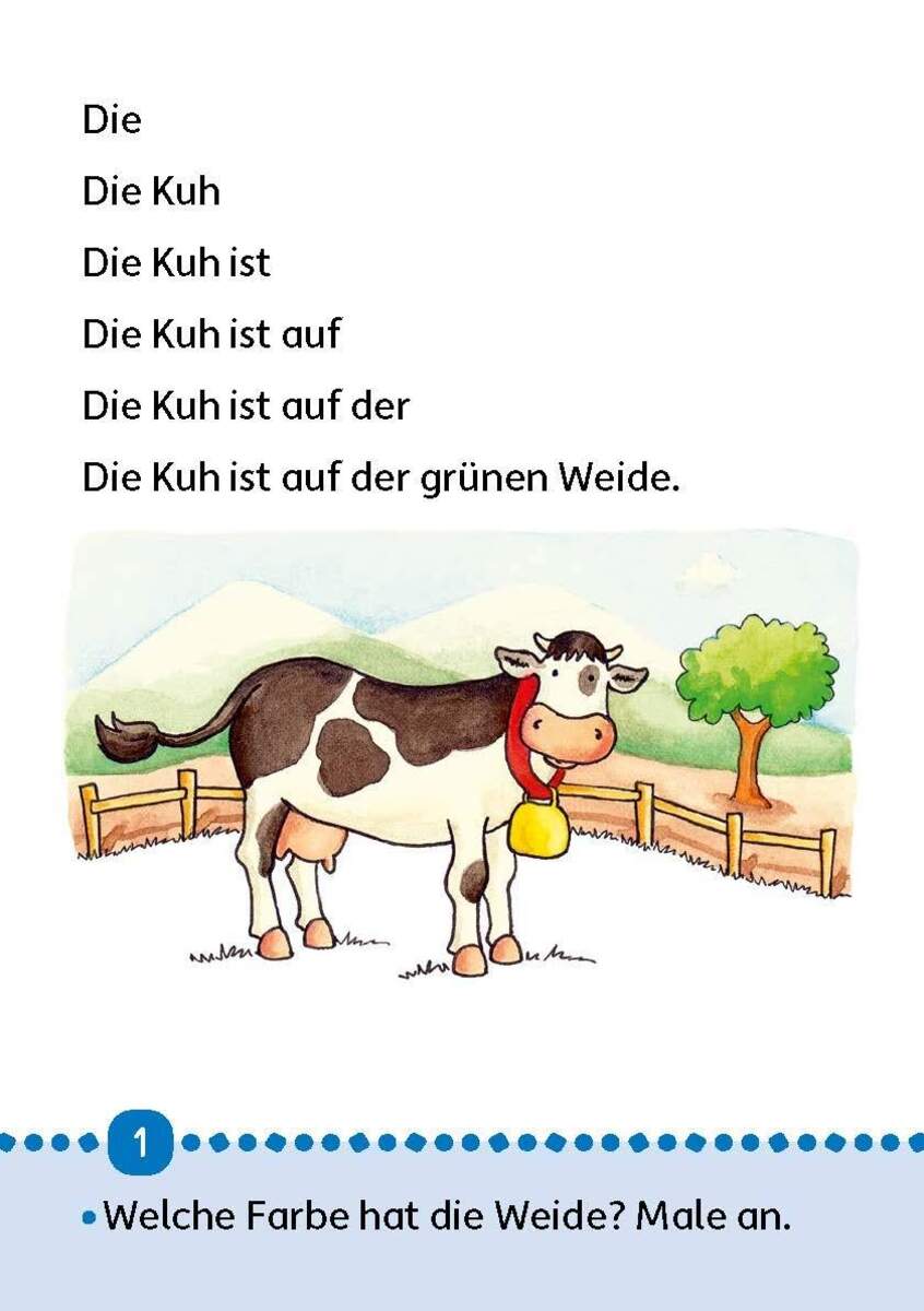 Hauschka Verlag Erstleseblock – Tiergeschichten, A5-Block