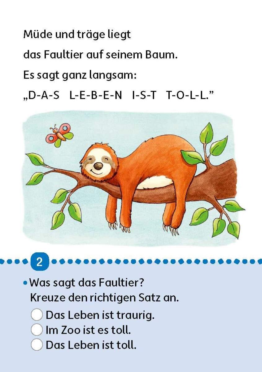 Hauschka Verlag Erstleseblock – Tiergeschichten, A5-Block