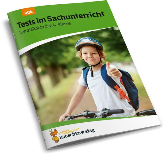 Hauschka Verlag Übungsheft mit Tests im Sachunterricht 4. Klasse