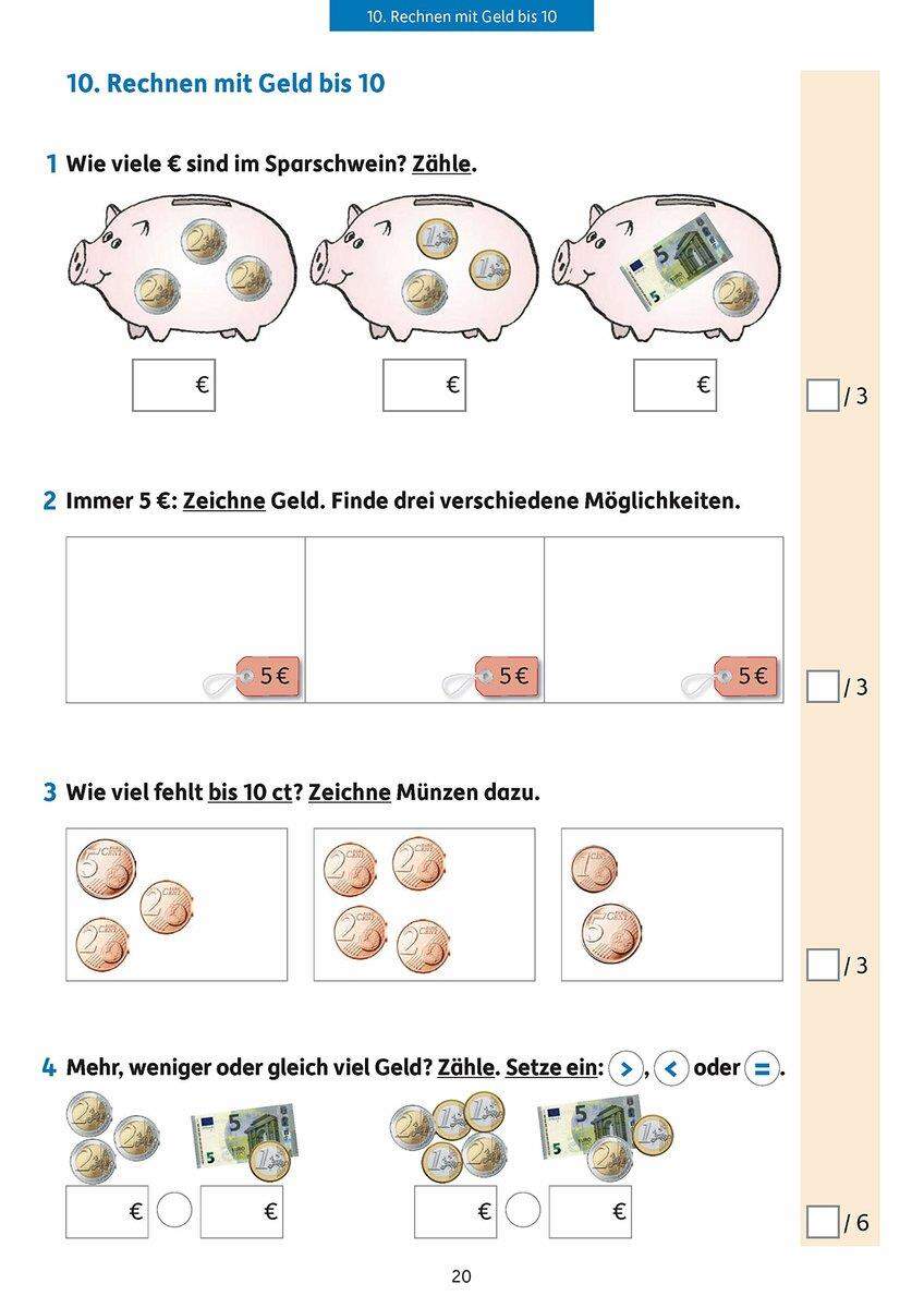 Hauschka Verlag Tests in Mathe - Lernzielkontrollen 1. Klasse