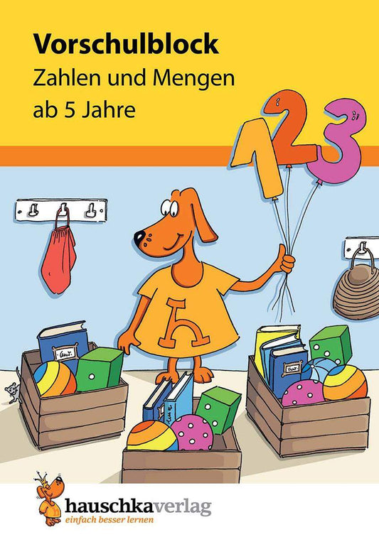 Hauschka Verlag Vorschulblock Zahlen und Mengen