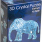 HCM Kinzel Jeruel 59142 Crystal Puzzle Elefant