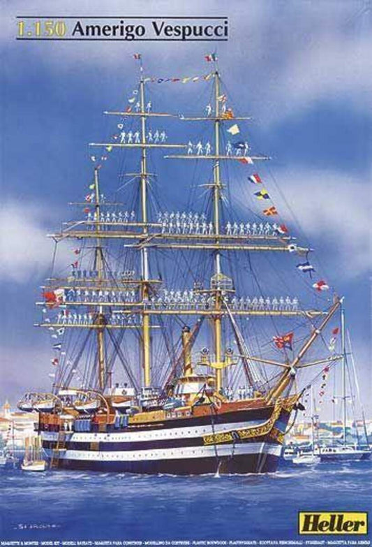 Heller Modellbau Schiffahrt Amerigo Vespucci