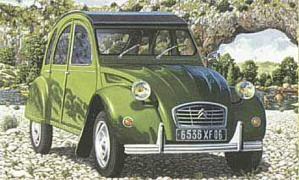 Heller Modellbaufahrzeug Citroën 2 CV