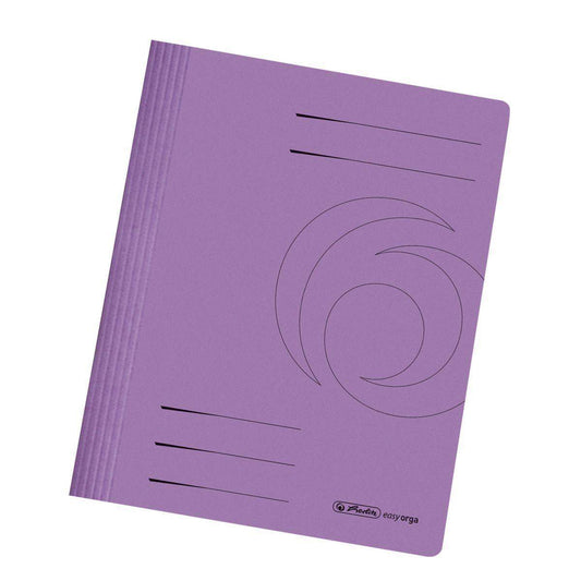 Herlitz Schnellhefter Karton A4 Intensivfarbe violett