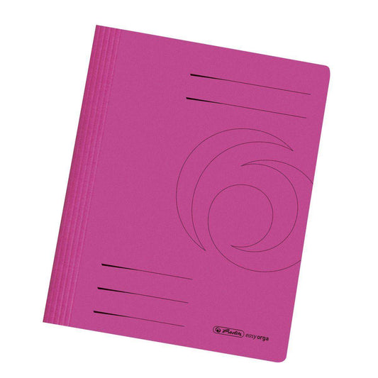 Herlitz Schnellhefter Karton A4 Intensivfarben pink