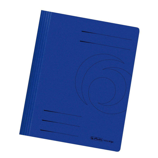 Herlitz Schnellhefter Karton A4 Intensivfarben dunkelblau