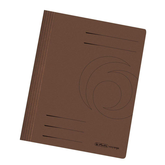 Herlitz Schnellhefter Karton A4 Intensivfarben braun