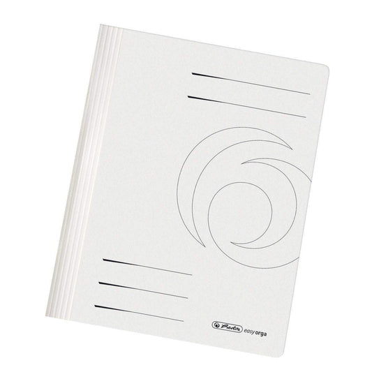 Herlitz Schnellhefter Karton A4 Intensivfarben weiss