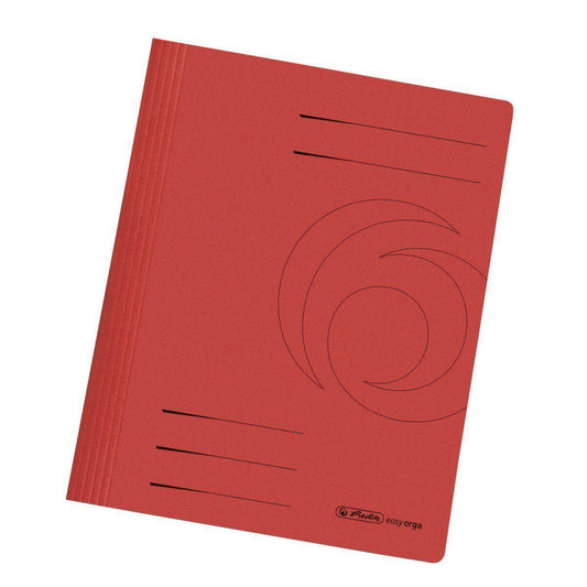 Herlitz Schnellhefter Karton A4 Intensivfarben rot