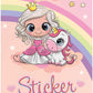 HERMA 15423 Stickeralbum Prinzessin Sweetie DIN A5 leer